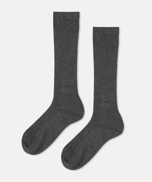 MIXXO MIXXO Knee Socks See-through Ribbed (C)
