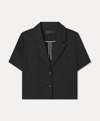 MIXXO MIXXO Jacket Cropped Short-Sleeved