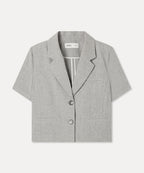 MIXXO MIXXO Jacket Cropped Short-Sleeved