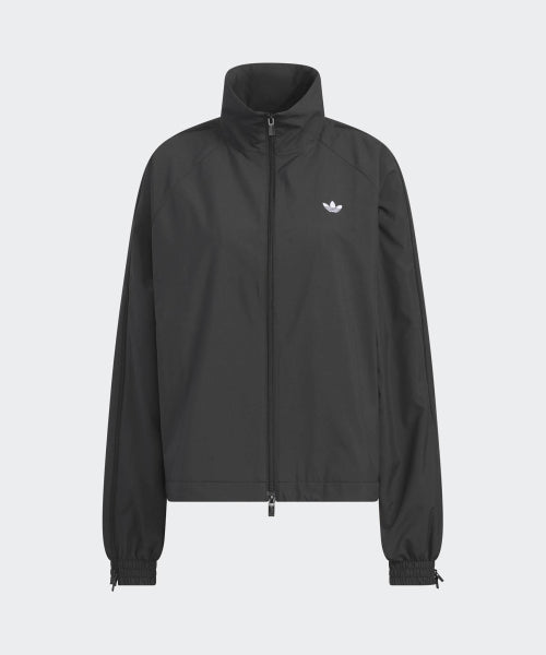 ADIDAS ADIDAS 3-Stripe Zip Track Top - Black