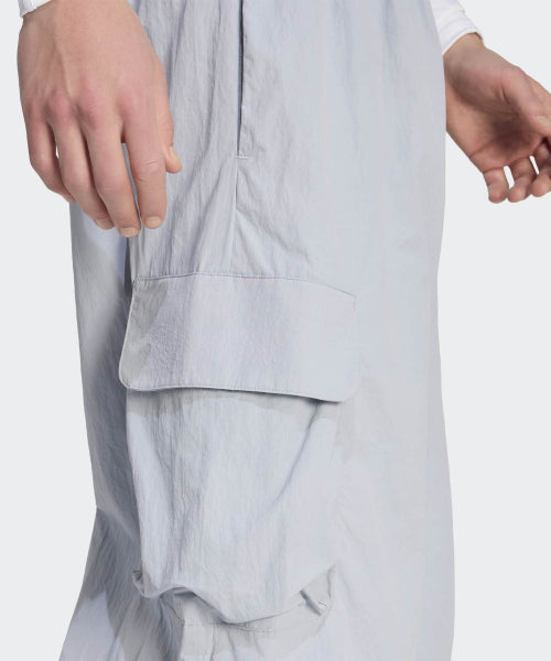 ADIDAS ADIDAS City Tech Windbreaker Pants - Silver:Black