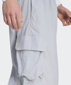 ADIDAS ADIDAS City Tech Windbreaker Pants - Silver:Black