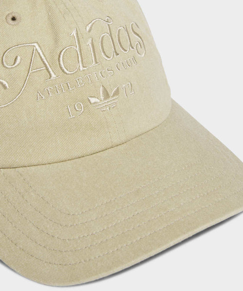 ADIDAS ADIDAS Washed Baseball Cap - Stone Khaki