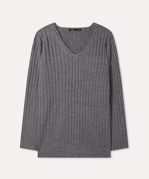 MIXXO MIXXO V-neck Loose Fit Pullover C