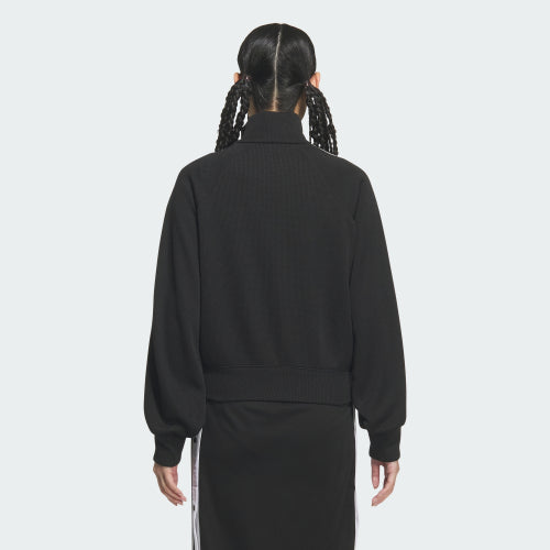 ADIDAS ADIDAS Knitwear Track Top - Black