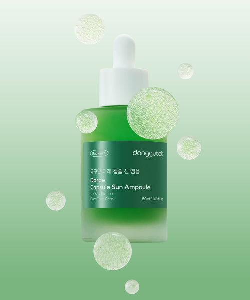 DONGGUBAT Darae Capsule Sun Ampoule 50ml SPF50+ PA++++ / Daily Mild Sun Cream Panthenol Exosome Skin Barrier Sun Serum