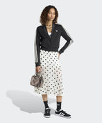 ADIDAS ADIDAS Sheer Polka Dot Skirt - White