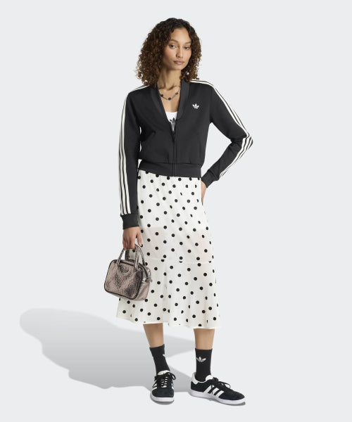 ADIDAS ADIDAS Sheer Polka Dot Skirt - White