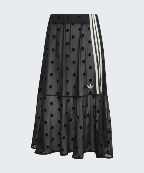 ADIDAS ADIDAS Sheer Polka Dot Skirt - Size L