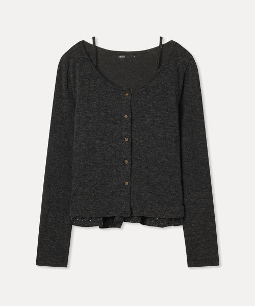 MIXXO MIXXO T-Shirt Cardigan Set C