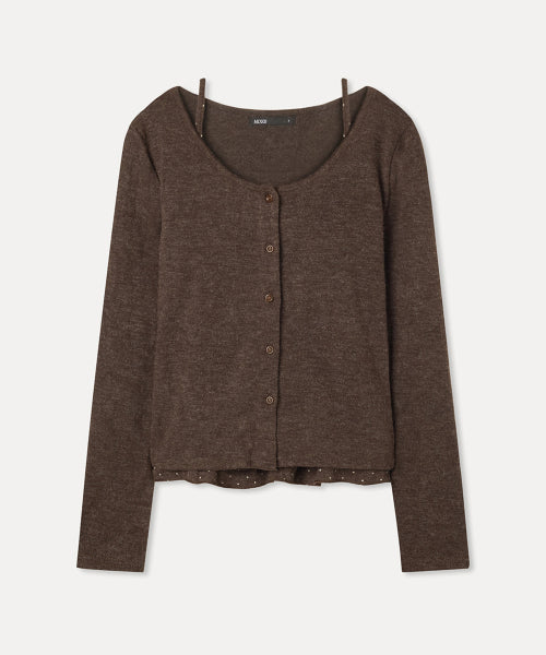 MIXXO MIXXO T-Shirt Cardigan Set C
