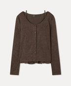 MIXXO MIXXO T-Shirt Cardigan Set C