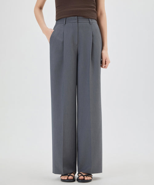 MIXXO MIXXO Slacks Semi-Wide Fit-Up Pants