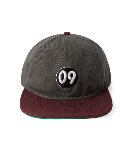 THISISNEVERTHAT THISISNEVERTHAT Snapback Cap Charcoal/Burgundy