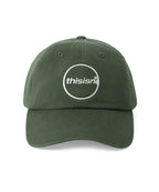 THISISNEVERTHAT THISISNEVERTHAT C-Logo Patch Cap Green