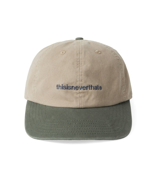 THISISNEVERTHAT THISISNEVERTHAT Washed T-Logo Cap Beige/Moss