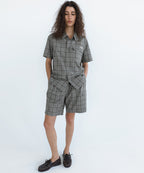 THISISNEVERTHAT THISISNEVERTHAT Belted Check Short Sage