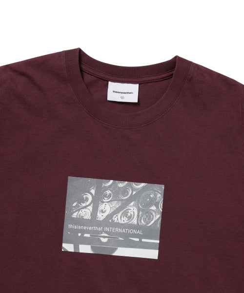 THISISNEVERTHAT THISISNEVERTHAT T-Shirt Burgundy