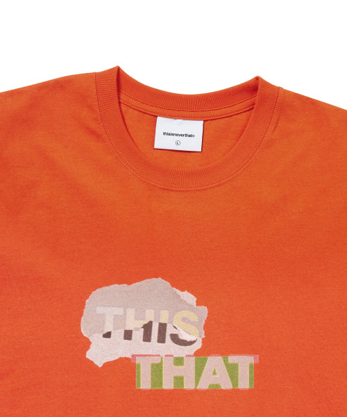 THISISNEVERTHAT THISISNEVERTHAT Collage Tee Vermilion