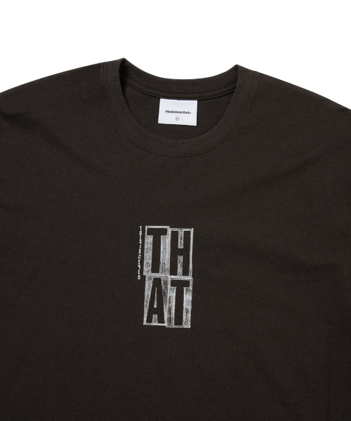 THISISNEVERTHAT THISISNEVERTHAT T-Shirt Off Black