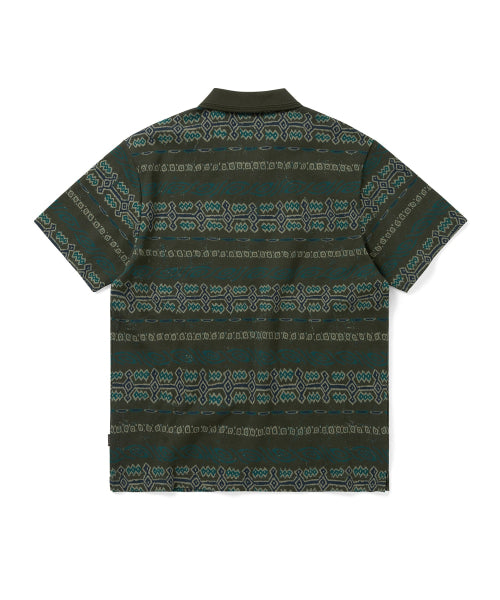 THISISNEVERTHAT THISISNEVERTHAT T-Shirt Zip Up Top Olive