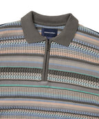 THISISNEVERTHAT THISISNEVERTHAT Striped S/S Knit Polo Unisex