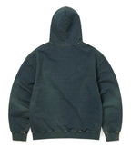 THISISNEVERTHAT THISISNEVERTHAT Damaged Zip Up Hoodie Indigo Blue