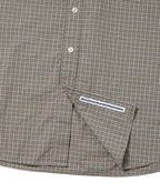 THISISNEVERTHAT THISISNEVERTHAT Lightweight Plaid Shirt Beige