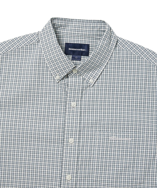 THISISNEVERTHAT THISISNEVERTHAT Lightweight Plaid Shirt Ivory