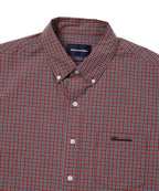THISISNEVERTHAT THISISNEVERTHAT Lightweight Plaid Shirt Red