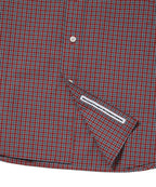 THISISNEVERTHAT THISISNEVERTHAT Lightweight Plaid Shirt Red