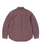 THISISNEVERTHAT THISISNEVERTHAT Lightweight Plaid Shirt Red