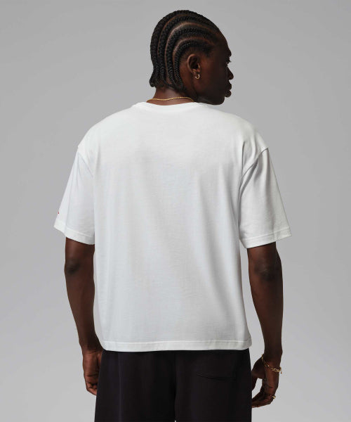 NIKE NIKE T-Shirt M - White: University Red