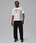 NIKE NIKE T-Shirt M - White: University Red