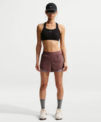 NIKE NIKE Swift High Support Lightly Lined Sports Bra W - Black:Silver