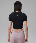 NIKE Nike Jordan Flight Graphic T-Shirt Women - Black:White