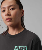 NIKE Nike Jordan Flight Girlfriend T-Shirt - Off Noir