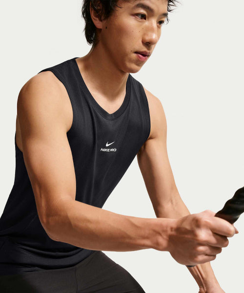 NIKE NIKE Pro Dri Fit Training Tank M - Black:White