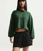 NIKE NIKE Sportswear Chill Terry Mid-Rise Shorts W - Black