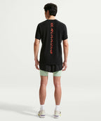 NIKE NIKE T-Shirt M - Black: Bright Crimson