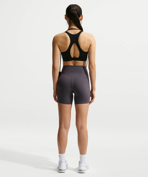 NIKE NIKE High Waist Biker Shorts - Thunder Gray