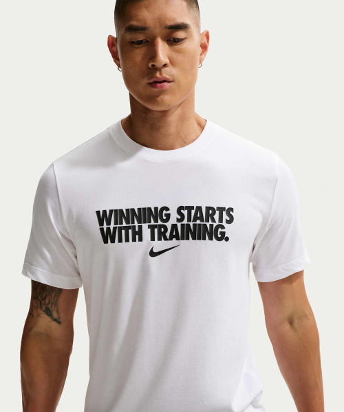NIKE NIKE T-Shirt M - White:Black