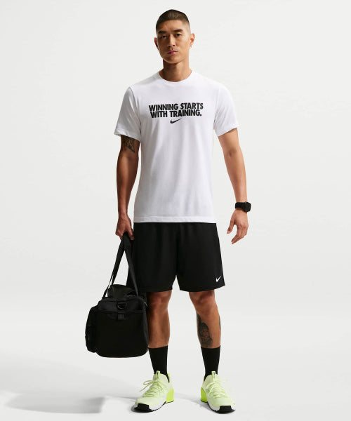 NIKE NIKE T-Shirt M - White:Black