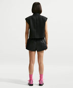 NIKE NIKE Sportswear High Waist Satin Hot Shorts W - Size