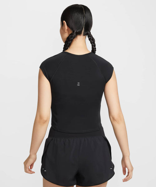 NIKE NIKE Running Top Women - Black:White