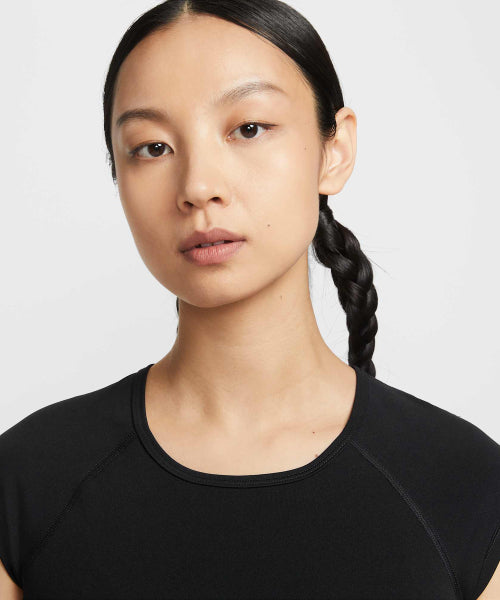 NIKE NIKE Running Top Women - Black:White