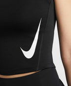 NIKE NIKE Running Top Women - Black:White