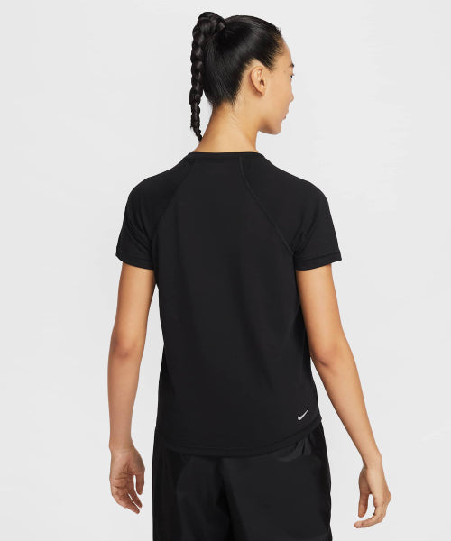 NIKE NIKE T-Shirt Short Sleeve Trail Running Top - Black:Summit White