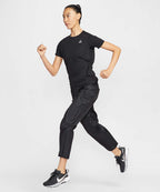 NIKE NIKE T-Shirt Short Sleeve Trail Running Top - Black:Summit White