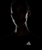 NIKE NIKE T-Shirt Short Sleeve Trail Running Top - Black:Summit White